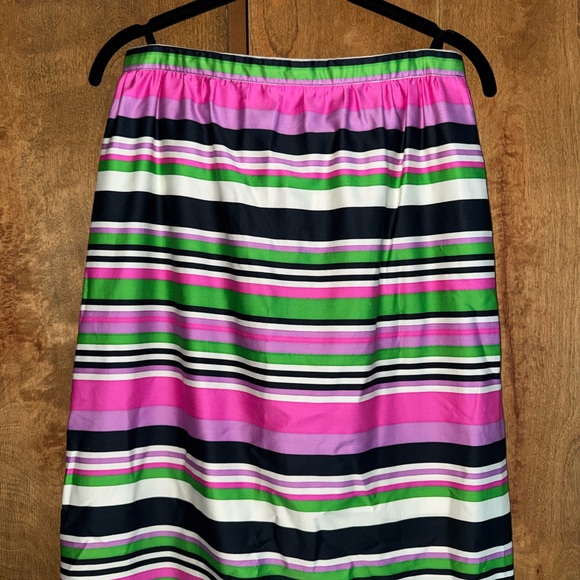 Vintage Designer Givenchy Silk Maxi Skirt - Picture 7 of 12